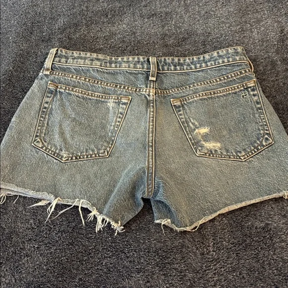 rag & bone Distressed Blue Jean Short Bundle - Picture 6 of 10